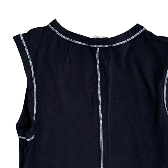 The Line by K Inez Black Sleeveless Maxi Dress XS | Stretch Modal - Picture 9 of 12